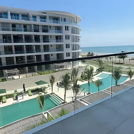 Apartment Vista Al Mar Con Piscina En Morros *