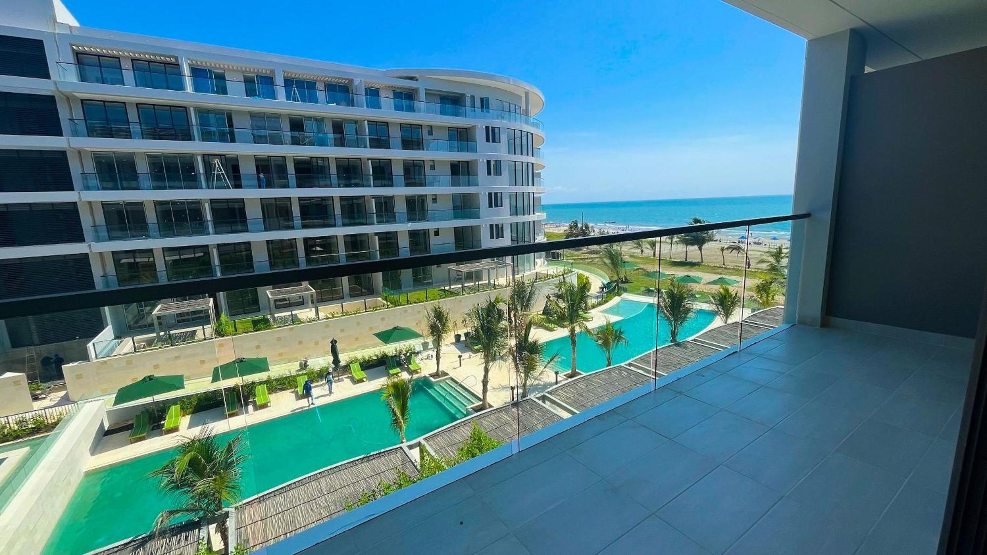 Vista Al Mar Con Piscina En Morros Apartment